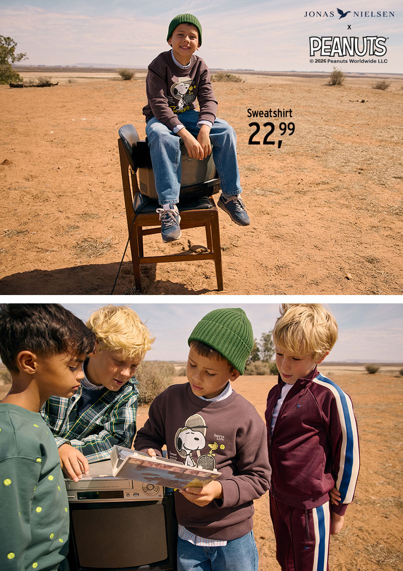 Peanuts Sweatshirt für Jungen