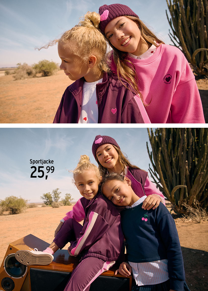 Sportjacke für Mädchen