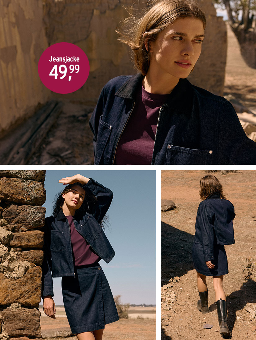 Jeansjacke für Damen