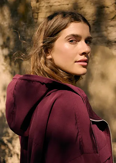 Detail vom Parka