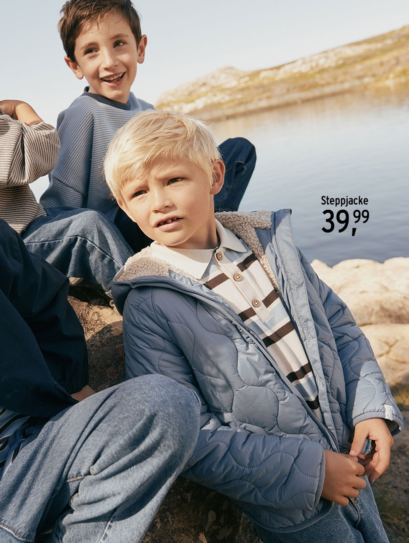 Steppjacke für Jungen