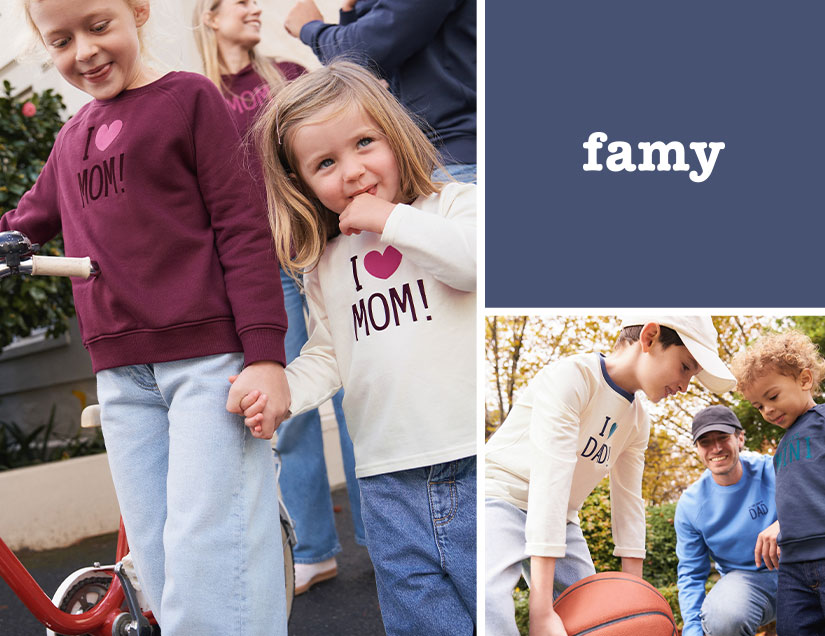 Bequeme Mode für die ganze Familie 