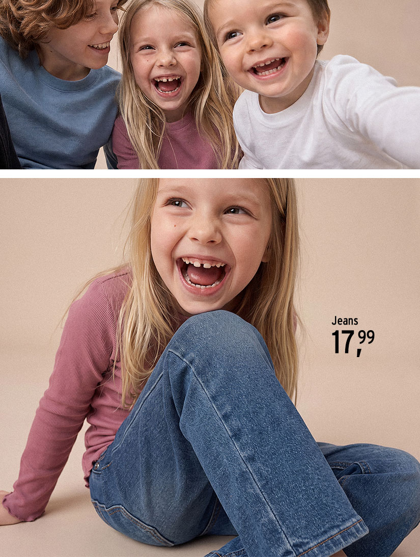 Jeans für Mädchen Kleinkinder
