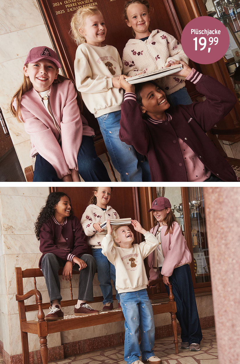 College Sweatjacke für Kleinkinder Mädchen