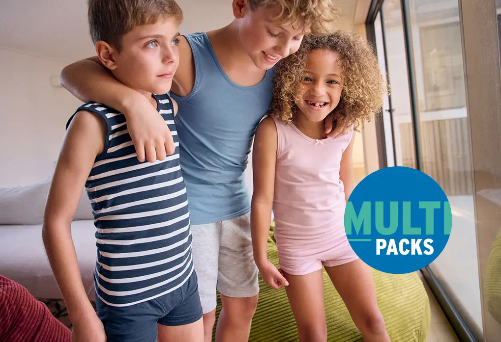 Unterwäsche im Multipack