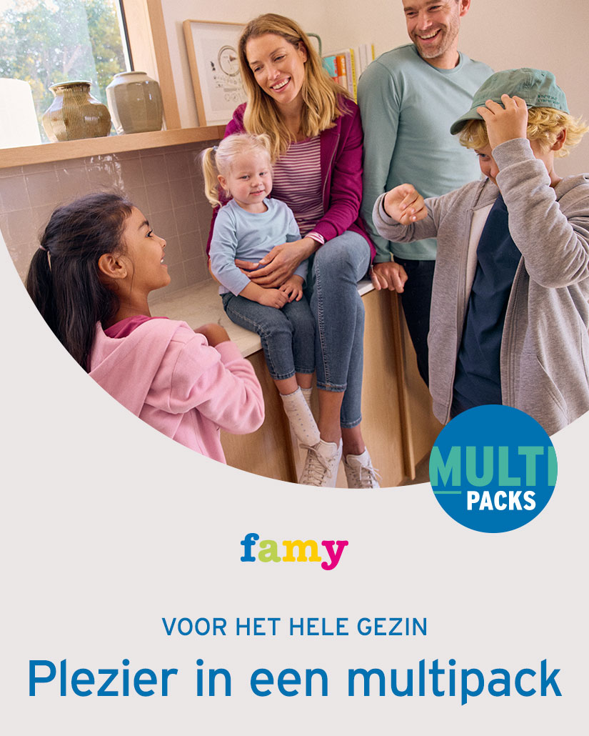 Multipacks voor het hele gezin