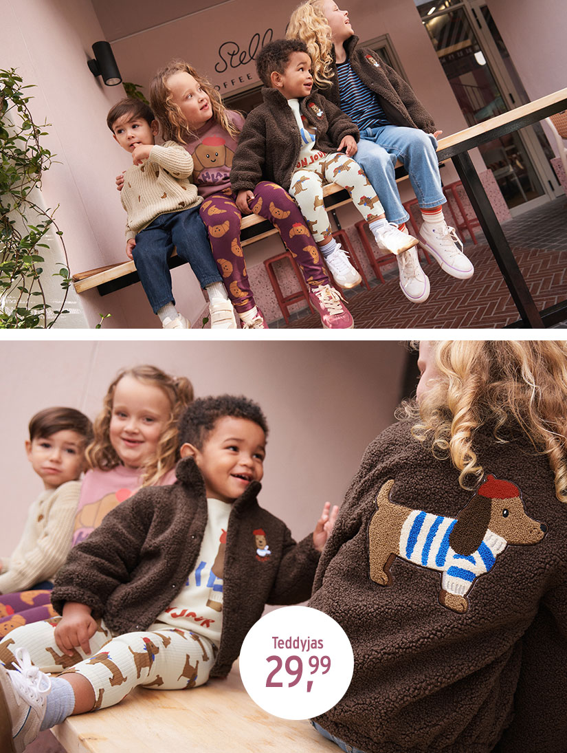 Teddyjasjes voor baby’s