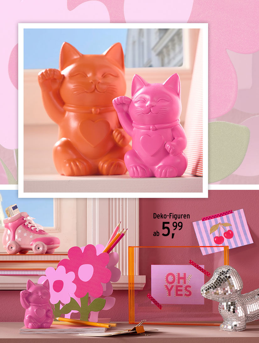 Deko Figuren fürs Mädchenzimmer 