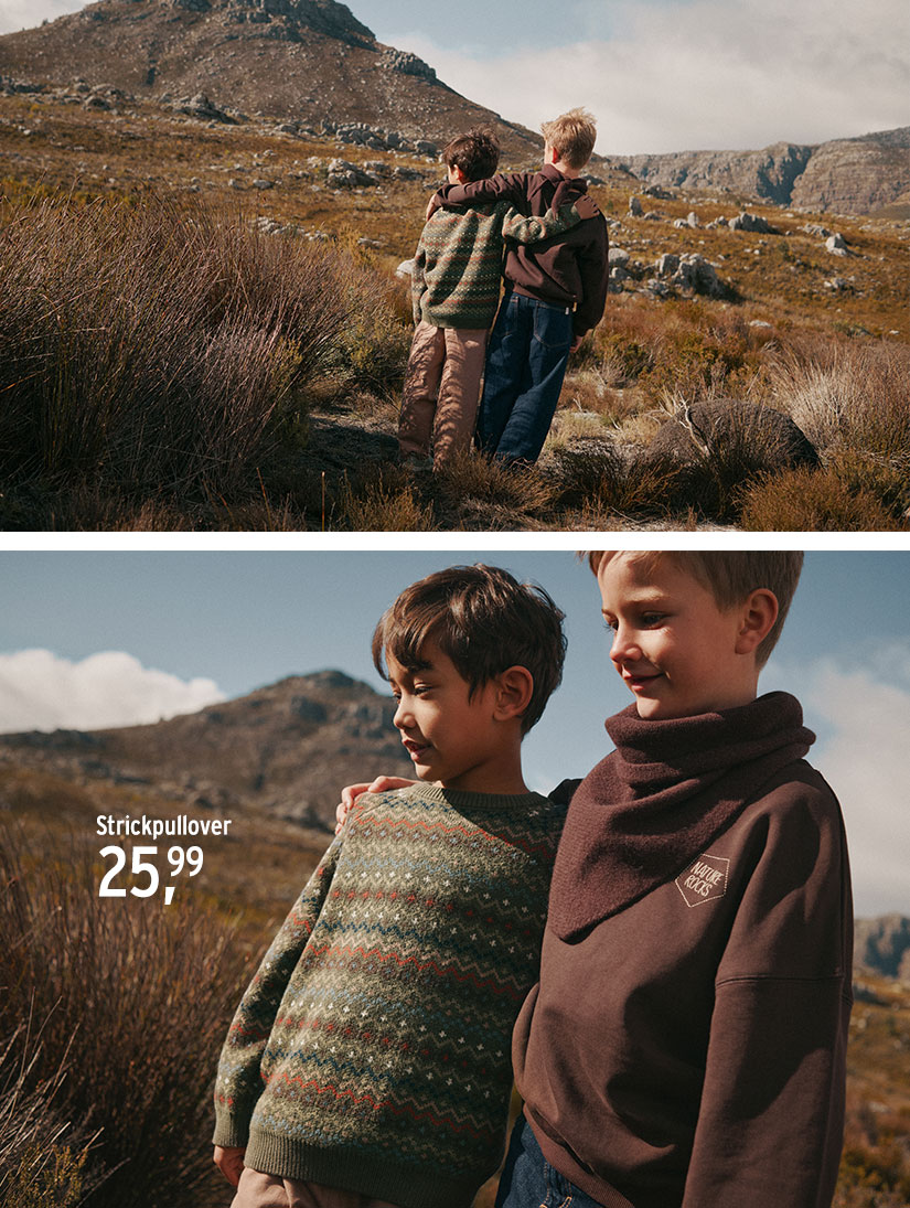 Strickpullover für Jungen Kleinkinder