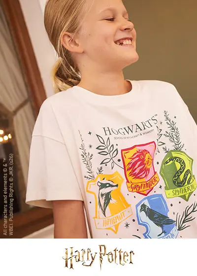 T-Shirt für Kinder mit Motiven von Harry Potter