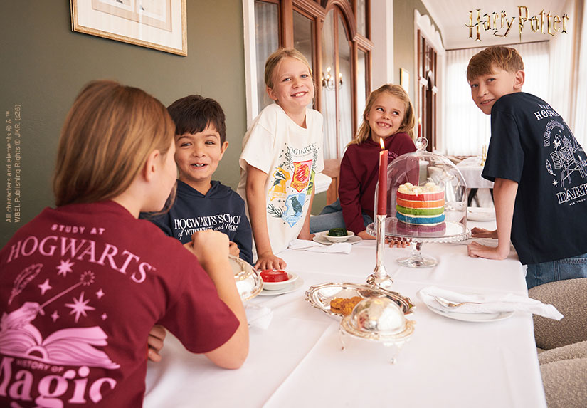 Kindermode mit Motiven von Harry Potter