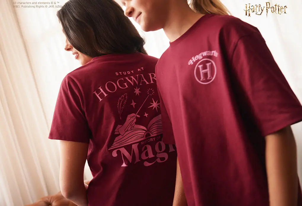 T-Shirts für Mädchen mit Motiven von Harry Potter