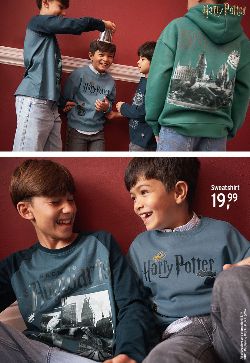Sweatshirts für Kinder Jungen mit Motiven von Harry Potter