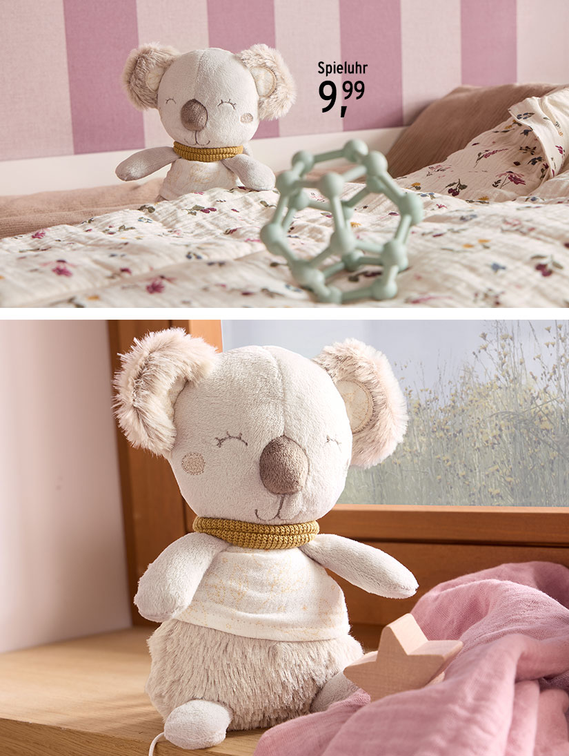 Kuscheltiere für Babys