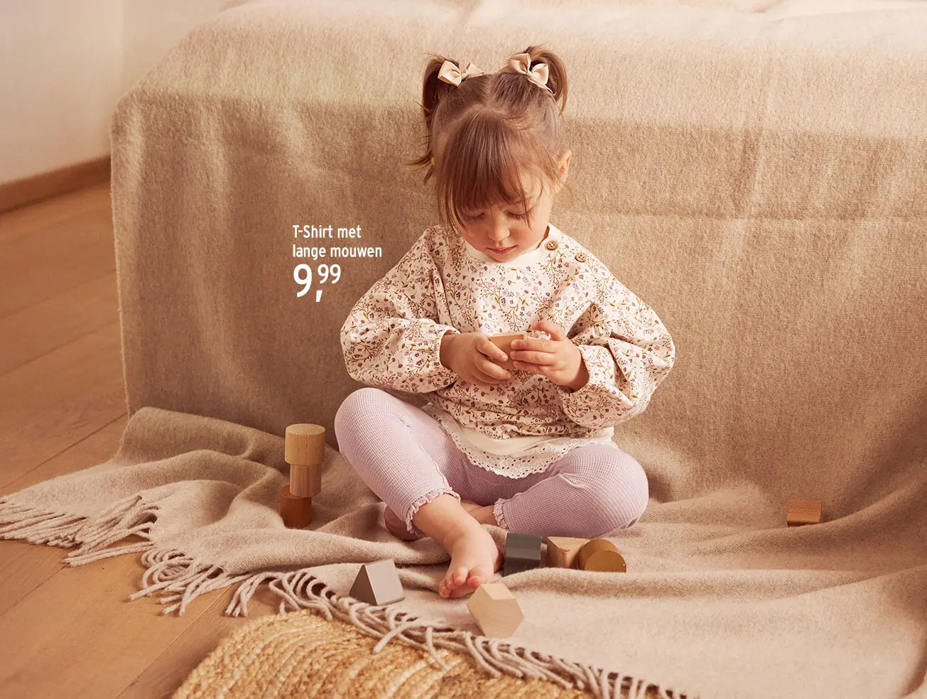 T-shirts met lange mouwen voor baby’s