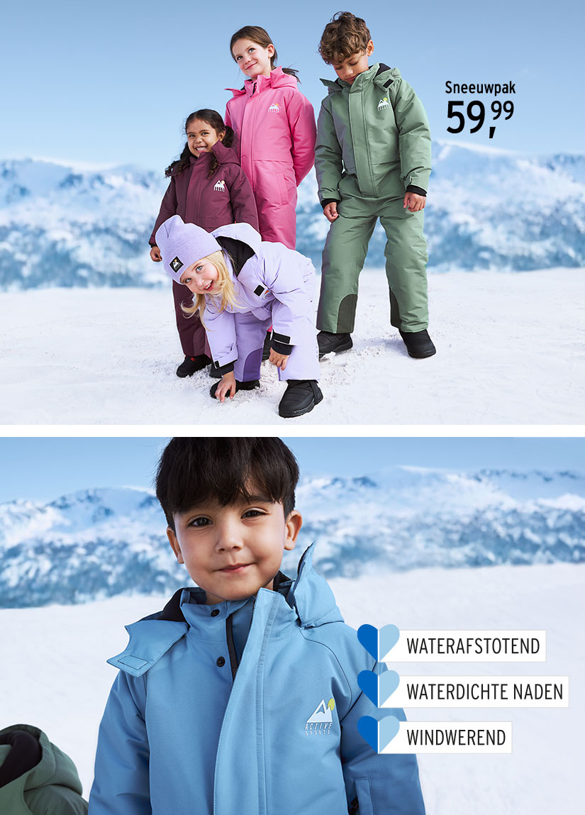 Ski-overall voor kinderen