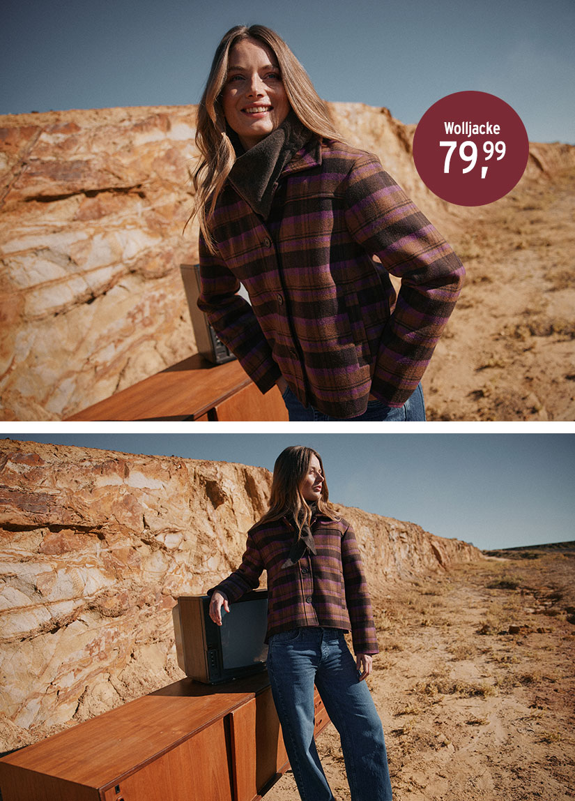 Wolljacke für Damen