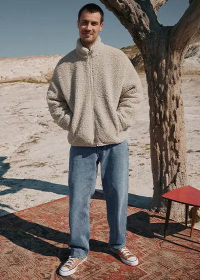 Jas van teddyfleece