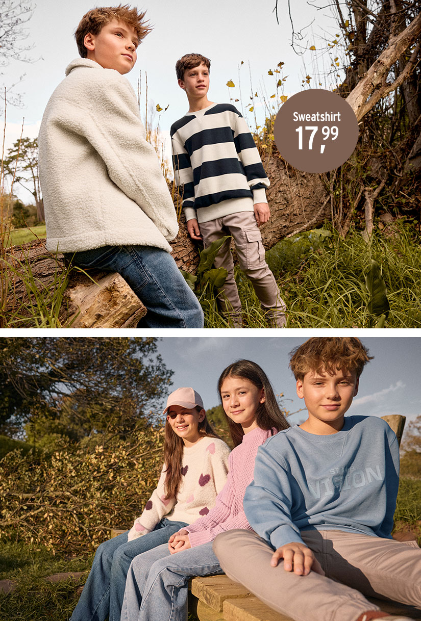 Sweatshirt für Jungen