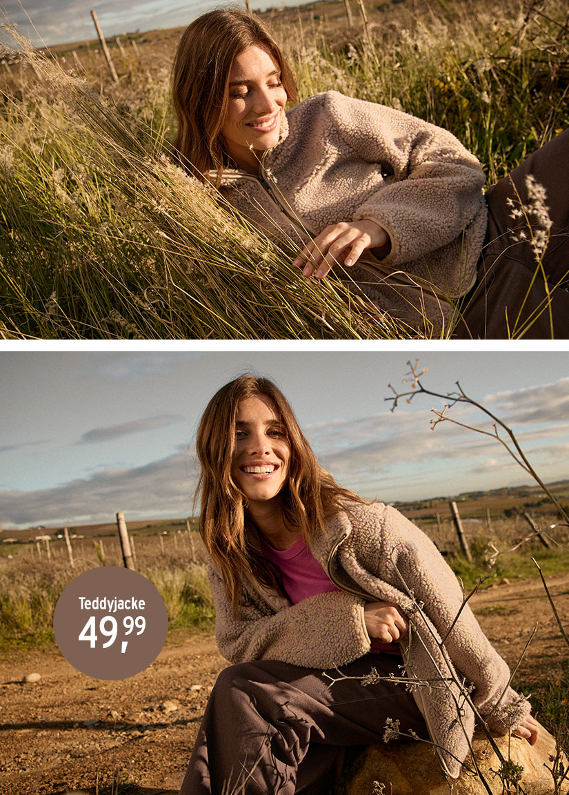 Teddyjacke für Damen