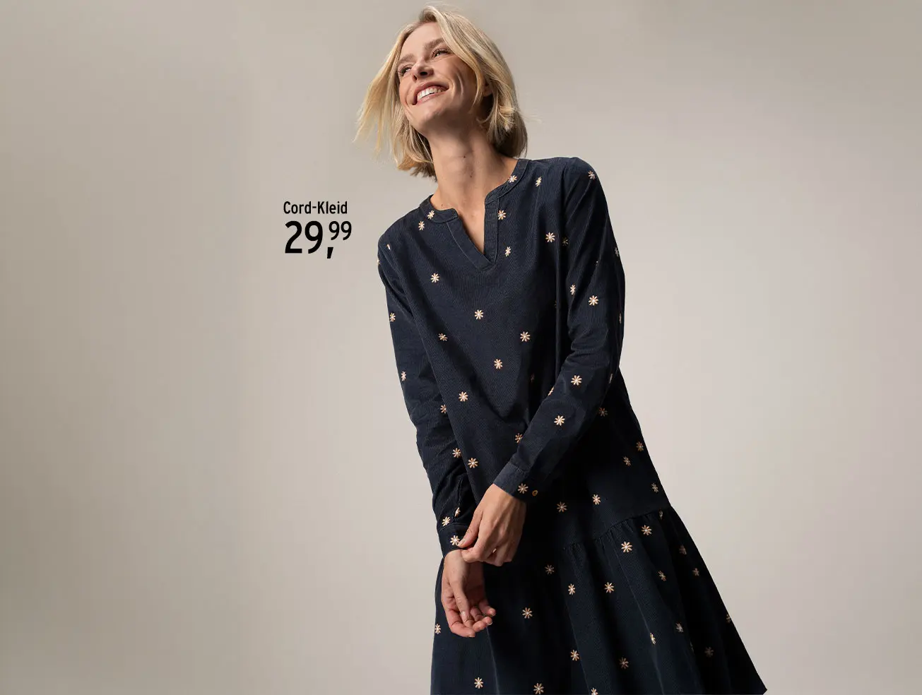 Kleid mit feinen Details