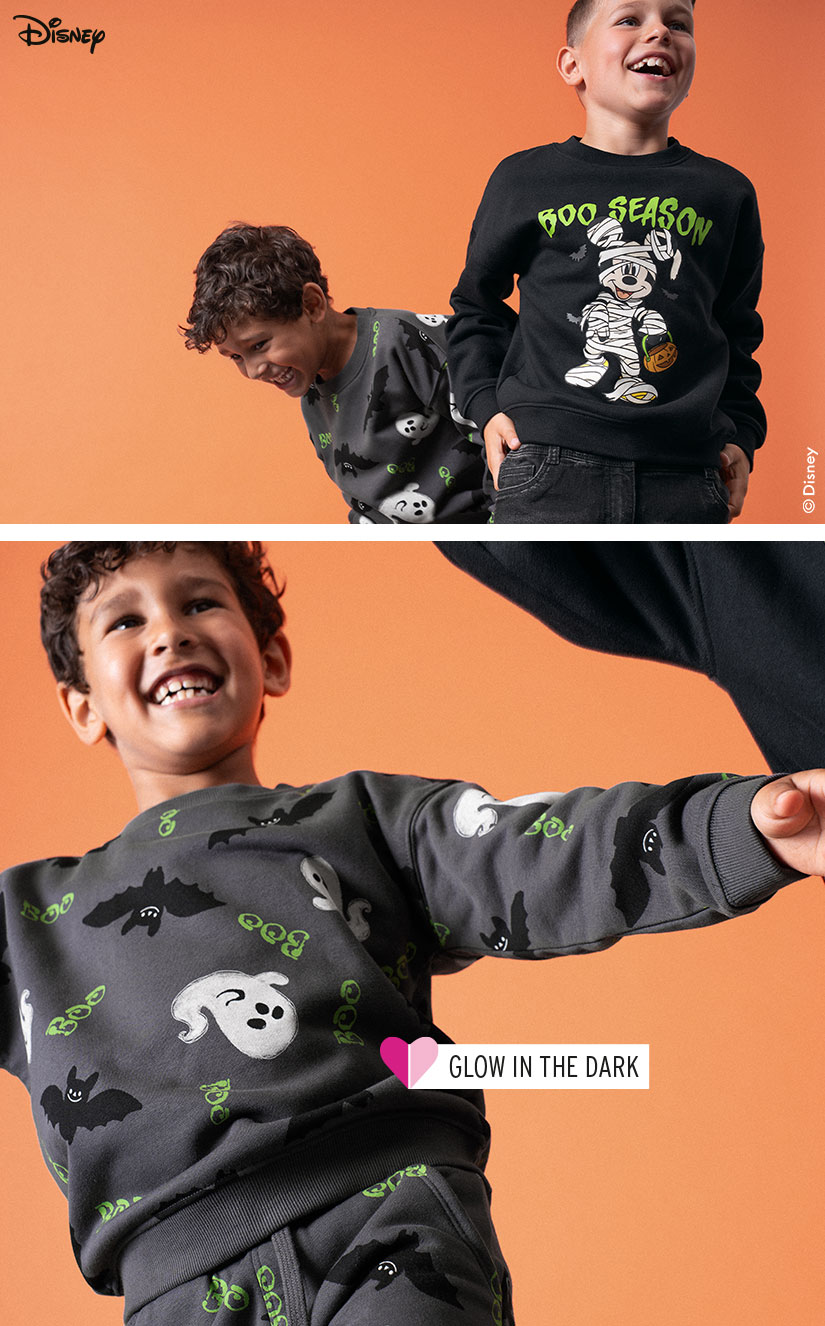 Glow-in-the-Dark Shirts für Jungen für Halloween