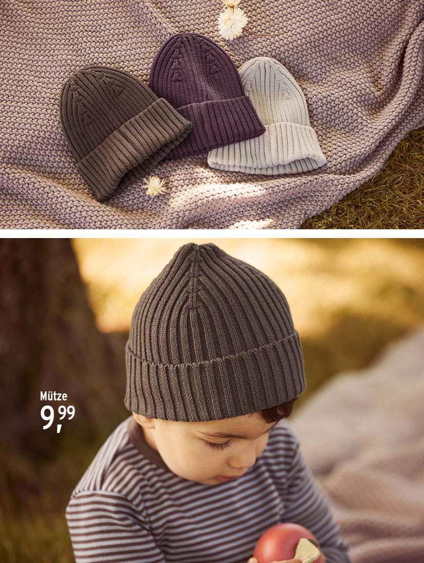 Mützen für Babys