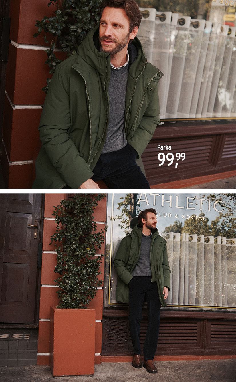 Herren-Parka