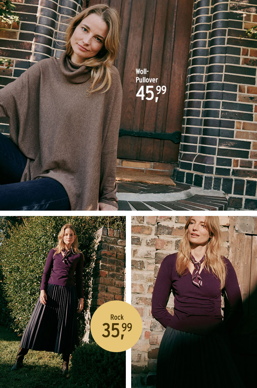 Brauner Pullover