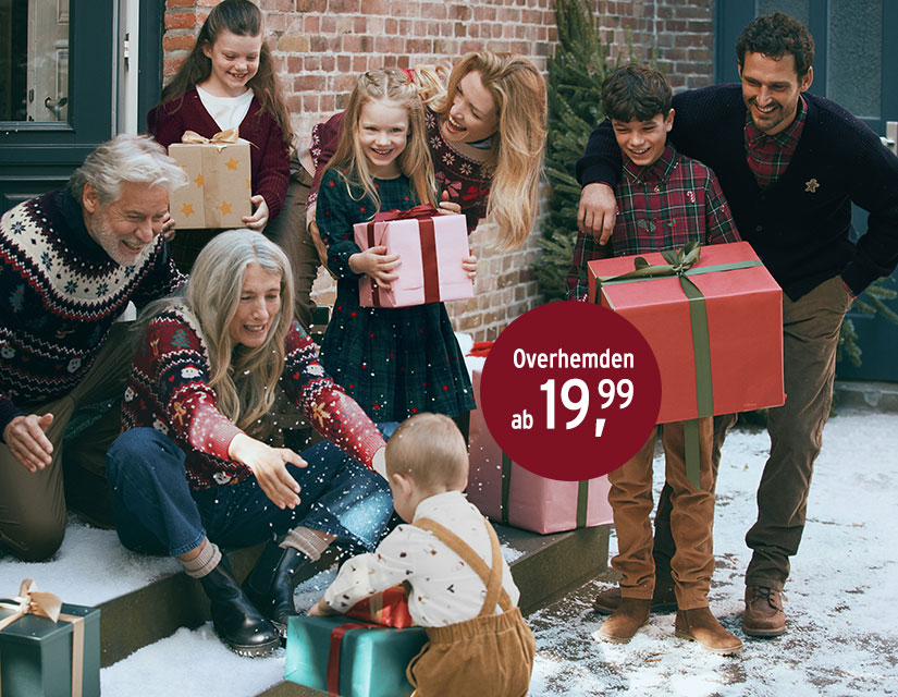 Kerstmode voor het hele gezin