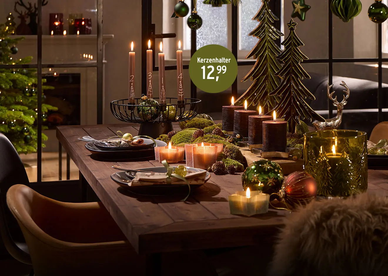 Weihnachtsdeko kaufen – alle Stilwelten