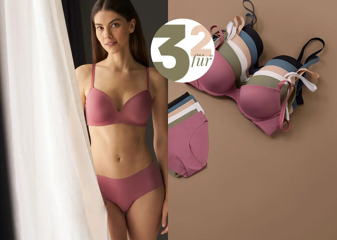 Nahtlose Wäsche für Damen