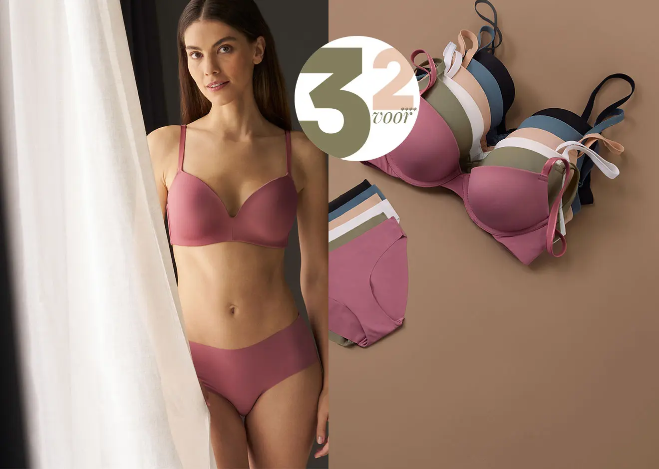 Seamless ondergoed voor dames