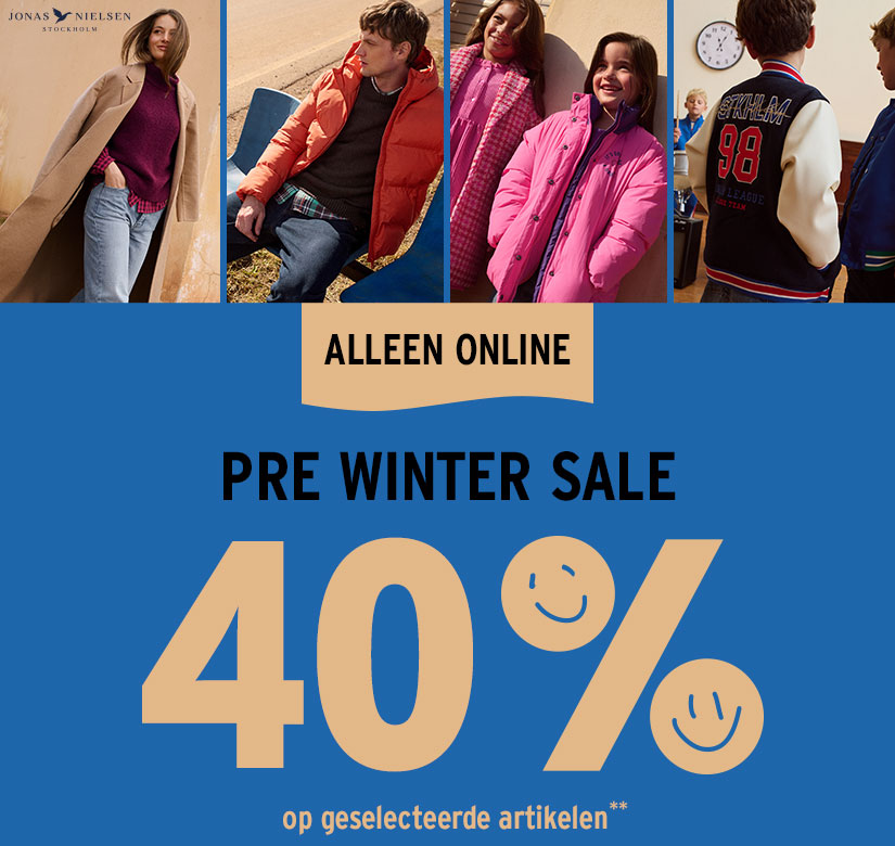 Pre-Winter uitverkoop