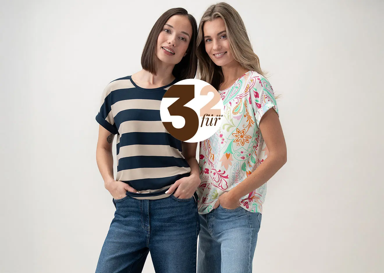 3 für 2 auf Damenmode