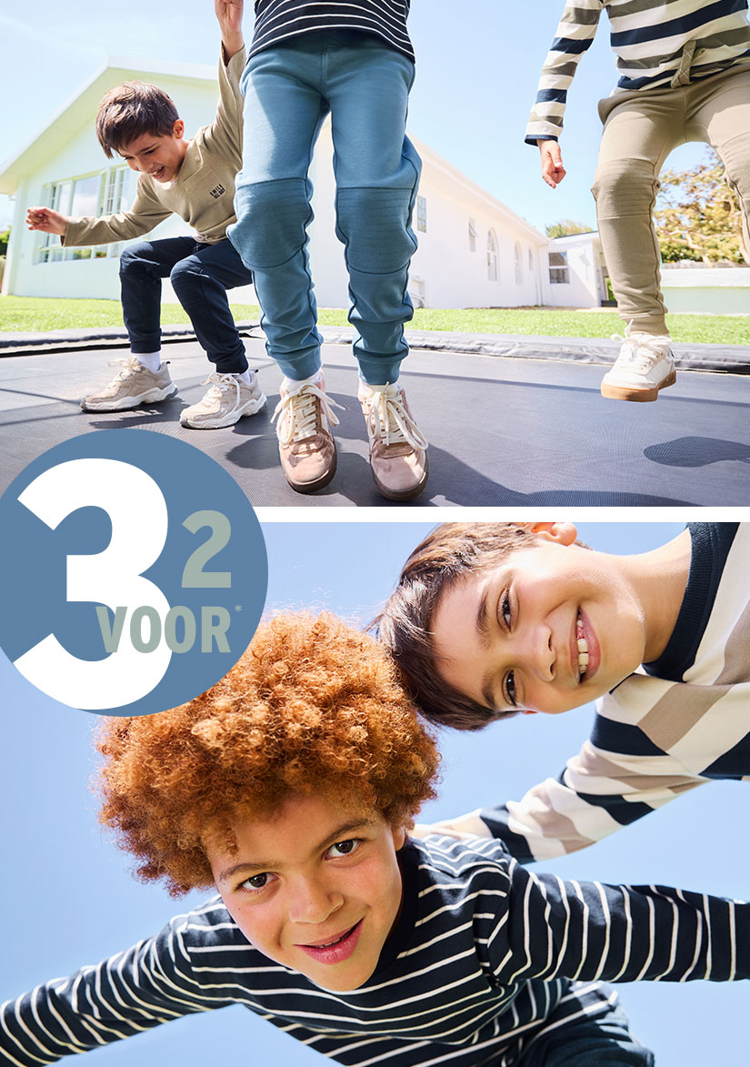 Shirts en joggingbroeken