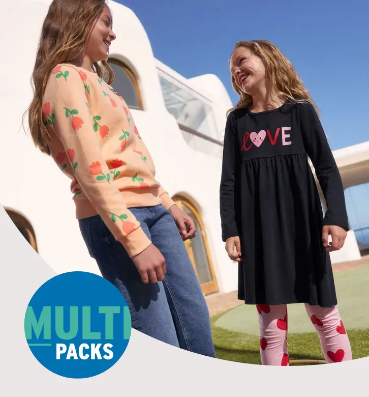 20% auf Multipacks für Mädchen