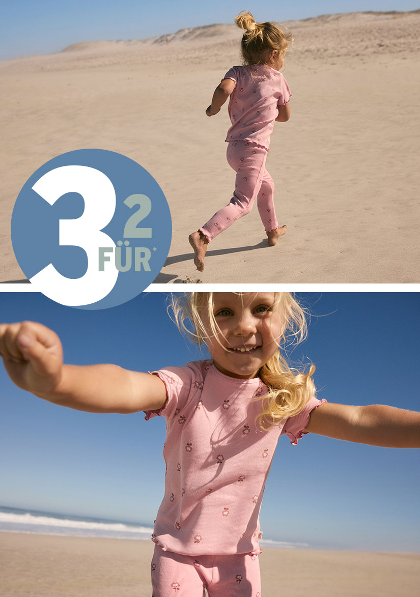 T-shirt mit Leggings