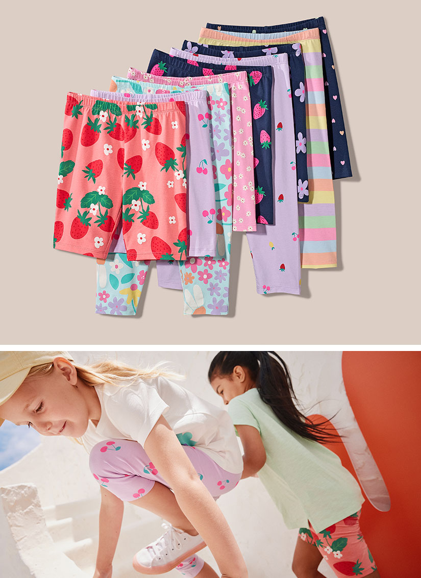 Mädchen Radler und Capris