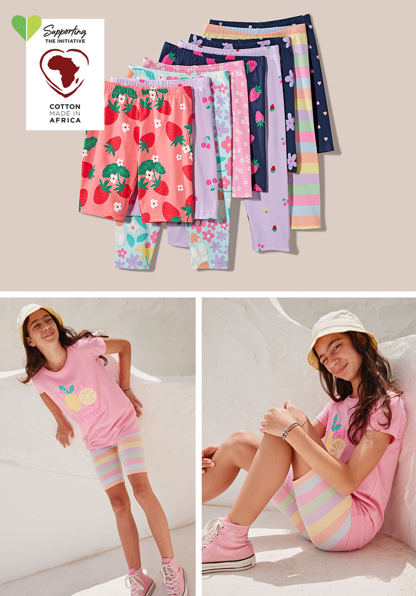 Radler- und Capri-Hosen für Mädchen