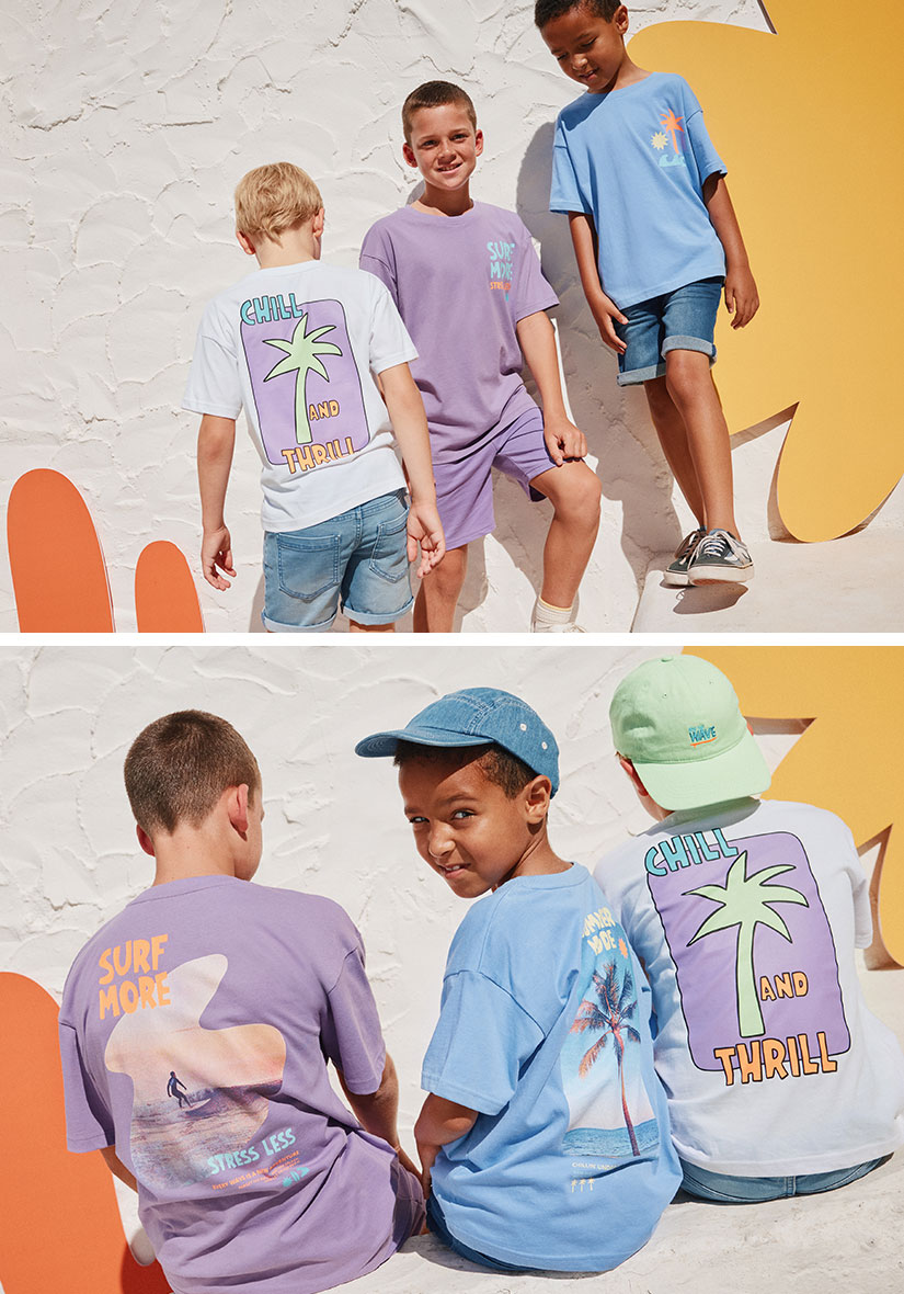 Jungenmode für den Sommer