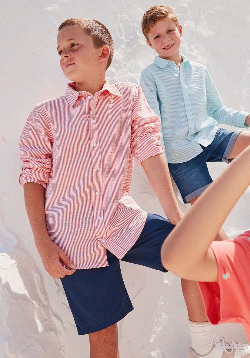 coole Polos und Seersucker Hemden für Jungen