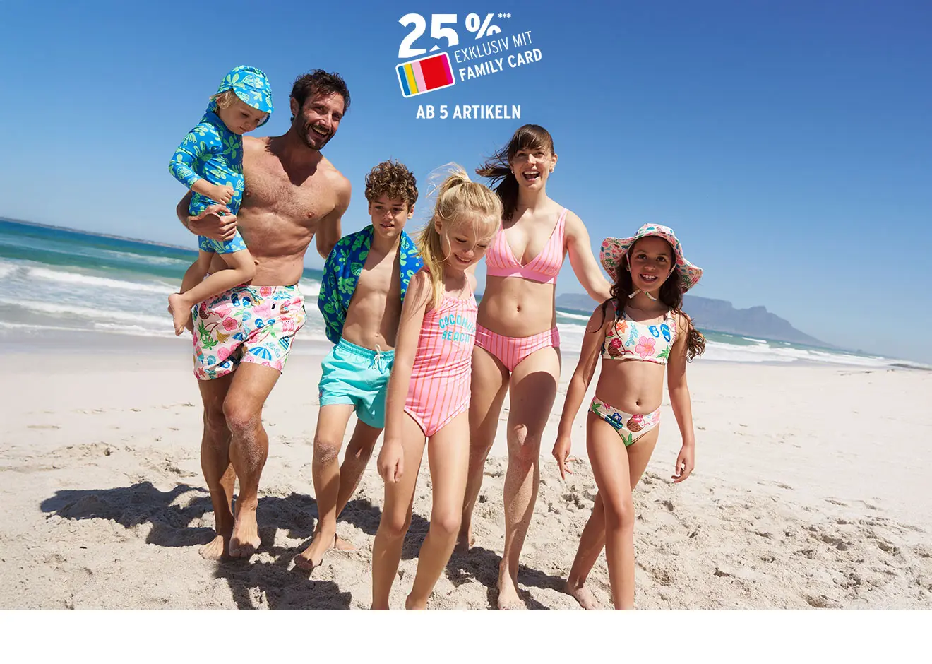 Bademode für die ganze Familie