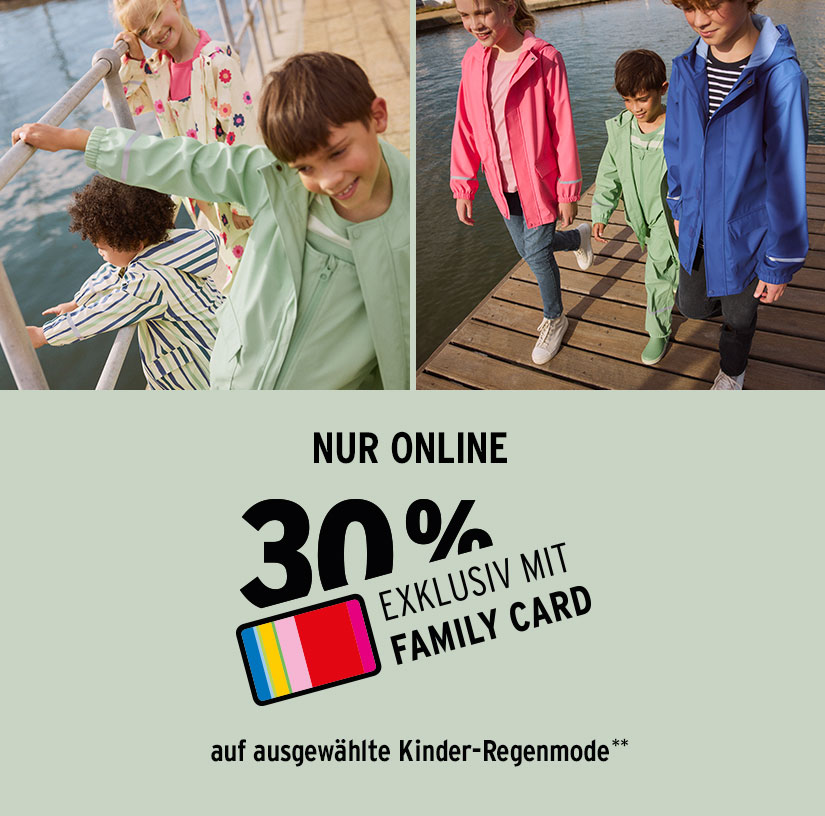 Regenmode-Aktion