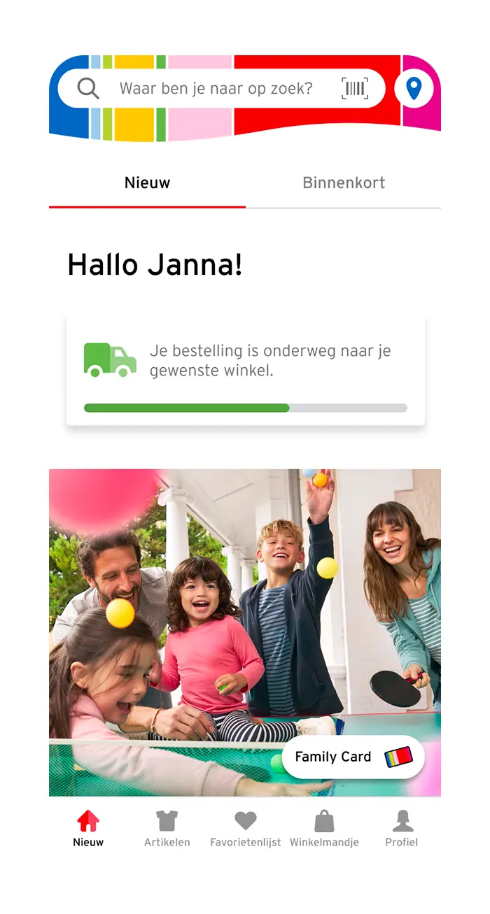 App-screenshot: Themawerelden