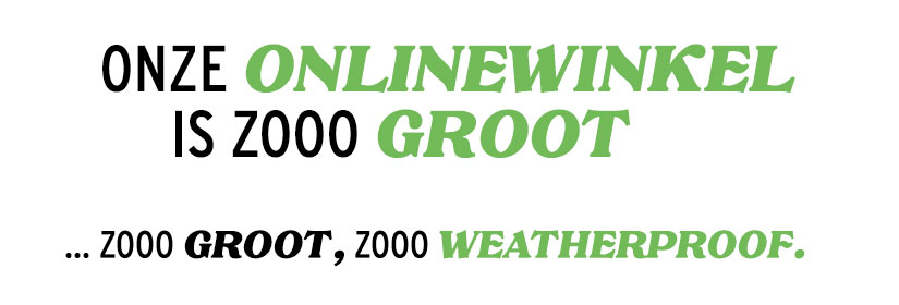 Onze onlinewinkel is zoooo groot... zoooo groot, zoooo veel keuze.