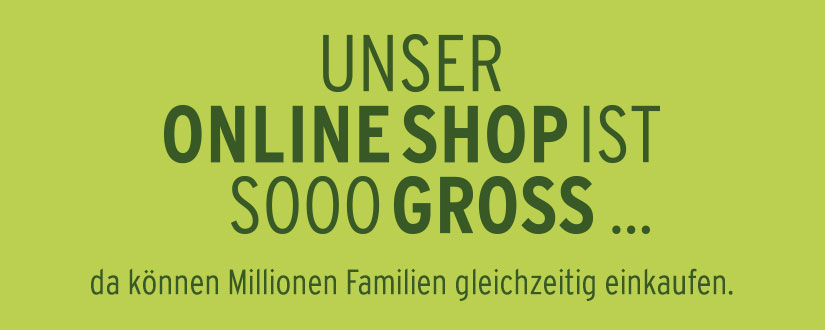 Große Auswahl an Mode im Ernsting's family Onlineshop