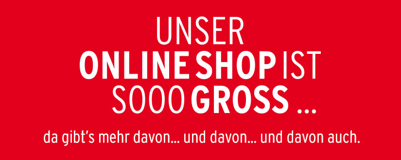 Große Auswahl an Mode im Ernsting's family Onlineshop