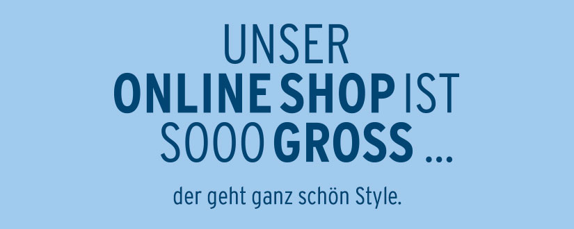 Große Auswahl an Mode im Ernsting's family Onlineshop