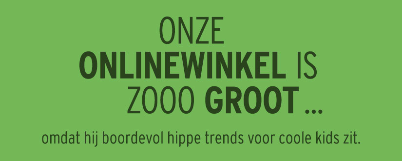 Onze online shop biedt een ruime keuze